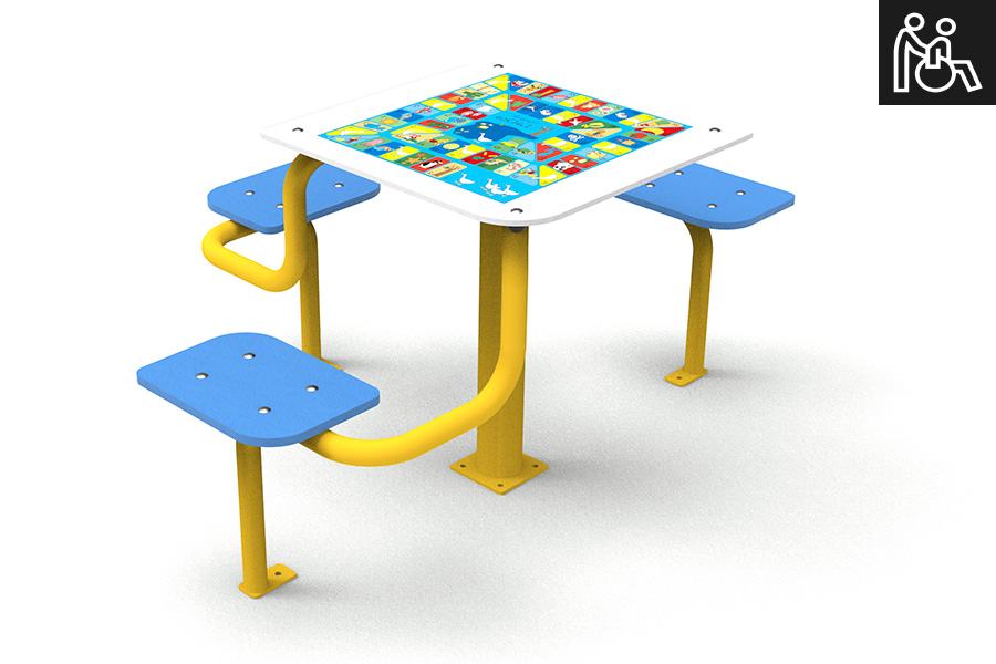 OUTDOOR CHESS AND MULTIGAME TABLES