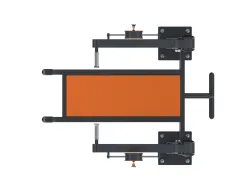 DU HK 3911 Maquina de Press de Banca vista cenital