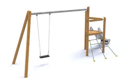 Torre in Robinia con Altalena