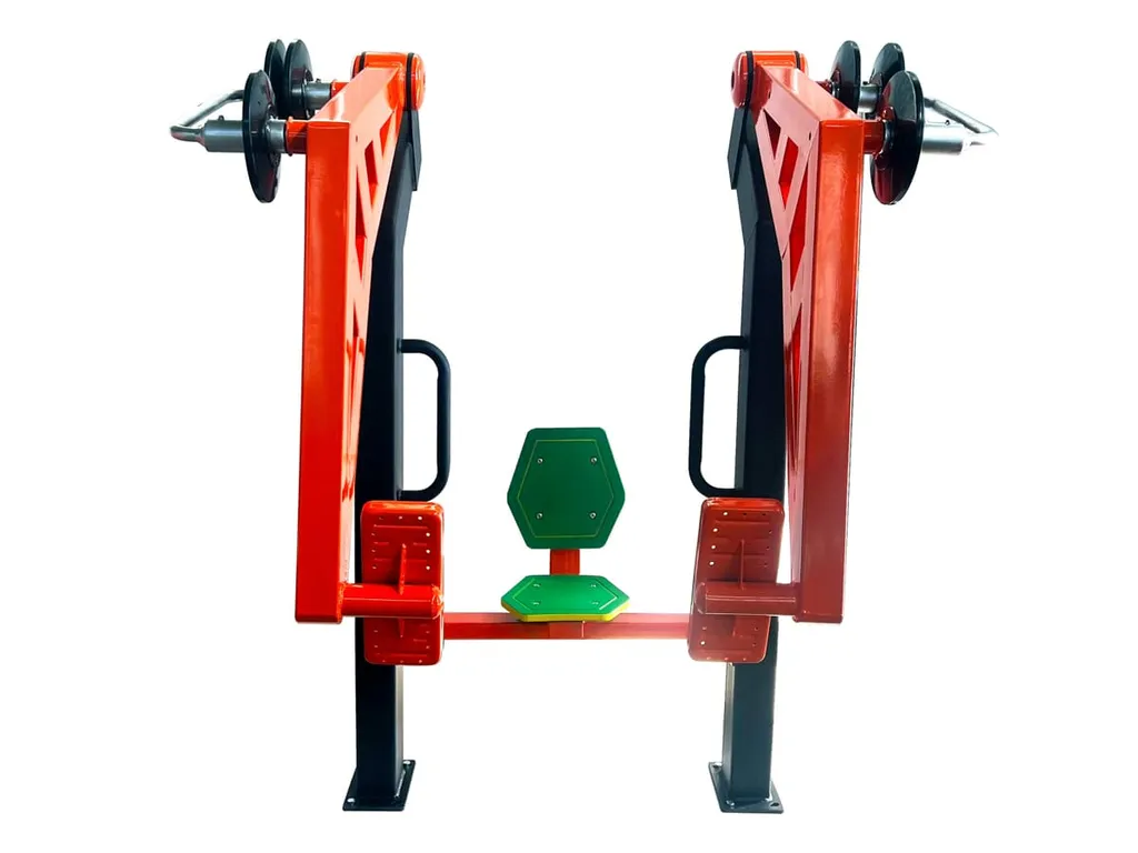 DUMF03 Maquina de Extension de Piernas Fitness exterior con Pesas