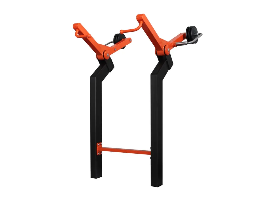 DUMF04 Maquina de Dominadas Asistidas Fitness exterior con Pesas