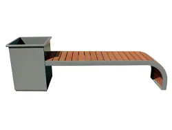 MB301 venta de banco con jardinera madera tecnologica manufacturas deportivas w1